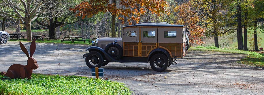 Home of sculptor Daniel Chesterwood French in Stockbridge, Massachusetts.