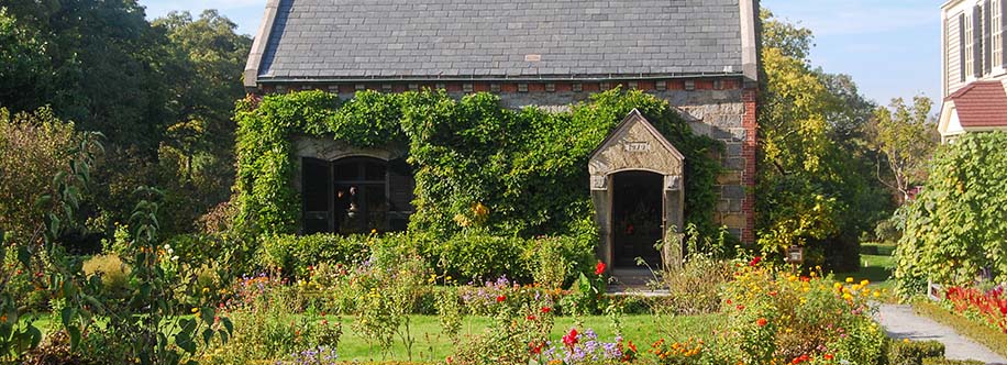Exterior of John Adams library, Quincy, Massachusetts